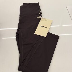 Adanola Black High-Rise Performance Leggings